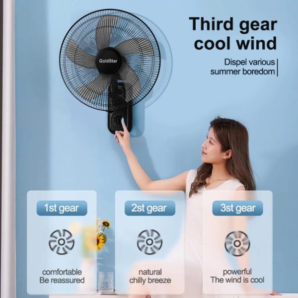 Powerful Electric Fan Wall Fan Multifuction Stand Fan Energy Saving