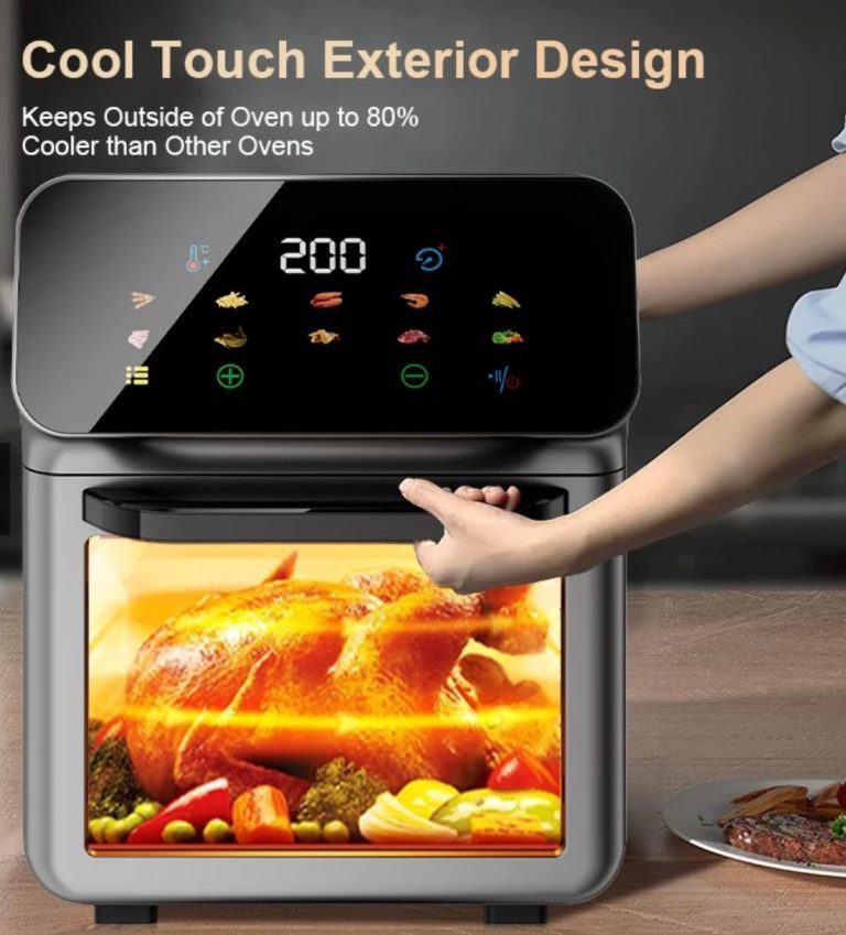 Yowxii Smart LCD Air Fryer 16L Microwave Baking Oven Large Capacity Oven Toaster Kitchen Appliances